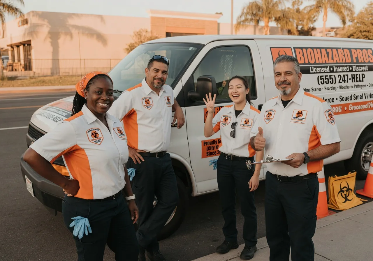 Biohazard Cleanup company in Claremont, IL